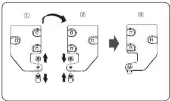 Meireles MFF 221 W.2 - Reversing the door - 10