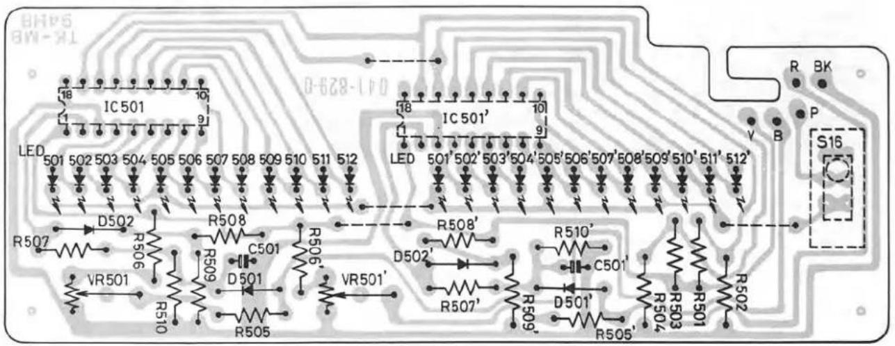 IC-501 18 10 9 041-829-0 LED 501 502 503 504 505 506 507 508 509 510 511 512 R507 D502 R506 VR501 R510 R509 C501 R506 R505 VR501' R508' D502' R507' R509' R505' IC 501' 18 10 9 LED 501' 502' 503' 504' 505' 506' 507' 508' 509' 510' 511' 512' R510' C501' D501' R503 R501 R502 S16 R B P R B TKE-MB