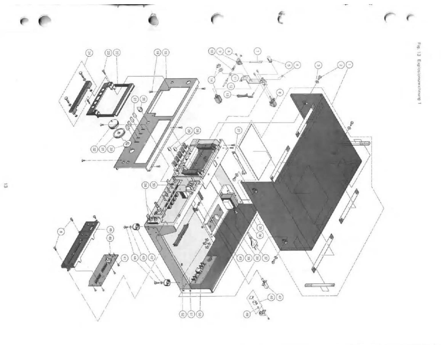 Fig. 13 Explosionzeichnung 1 13