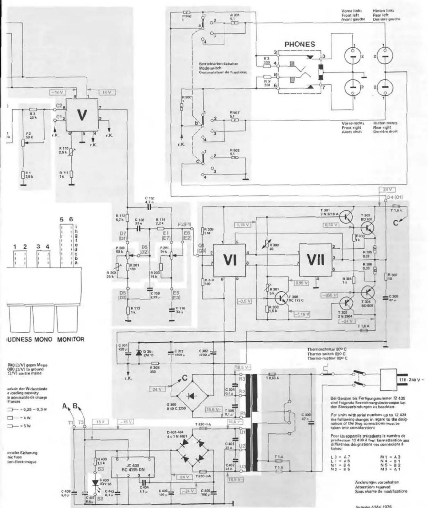 DUAL CV 62 - Klangregler - 8