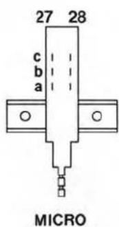 27 28 c b a MICRO