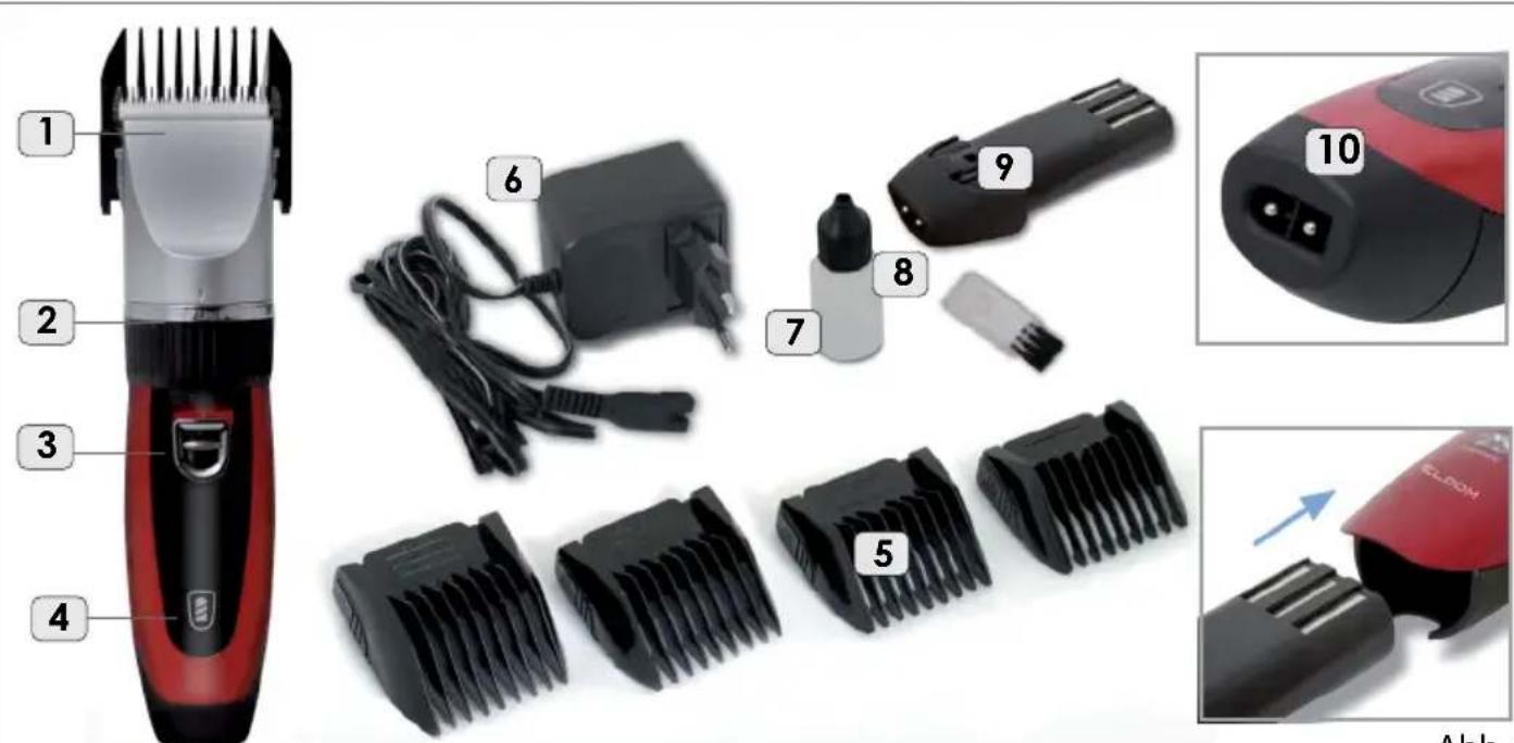 Eldom Croper MG10N - Haarschneide MG10N - 1