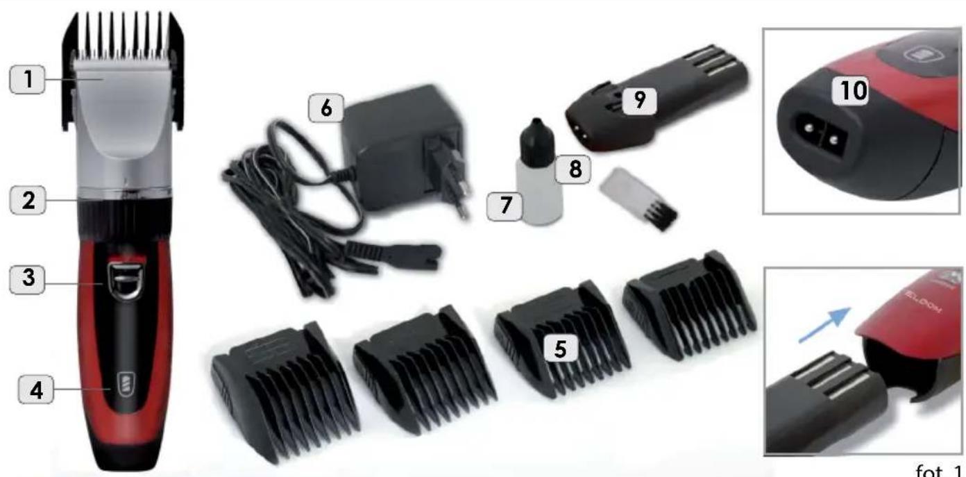 Eldom Croper MG10N - HAIR CLIPPER MG10N - 1