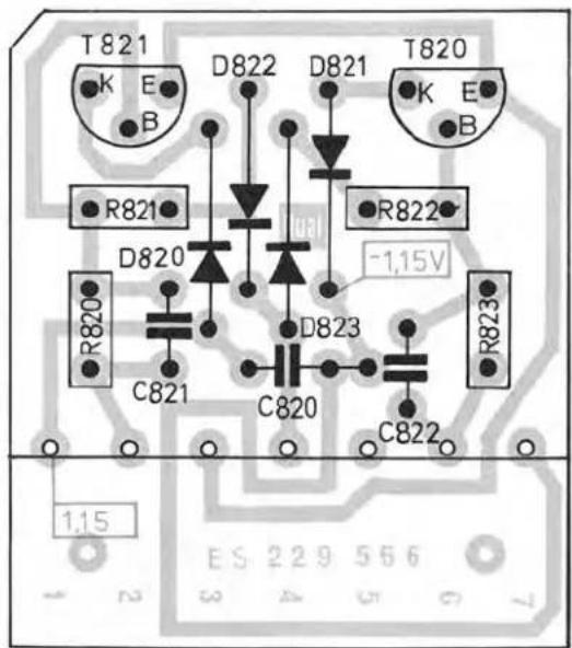T821 K E B D822 D821 T820 K E B R821 R822 -1,15V D820 D823 R820 C821 C820 C822 R823 1,15 ES 2 2 9 5 6 6