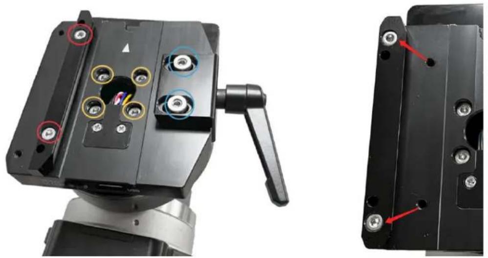 iOptron HEM44A - Step 2. Attach mount head - 5