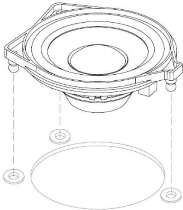 Audiotec Fischer Match Up S4MB-SUR - Installation of the UP S4MB-CTR / UP S4MB-SUR - 1