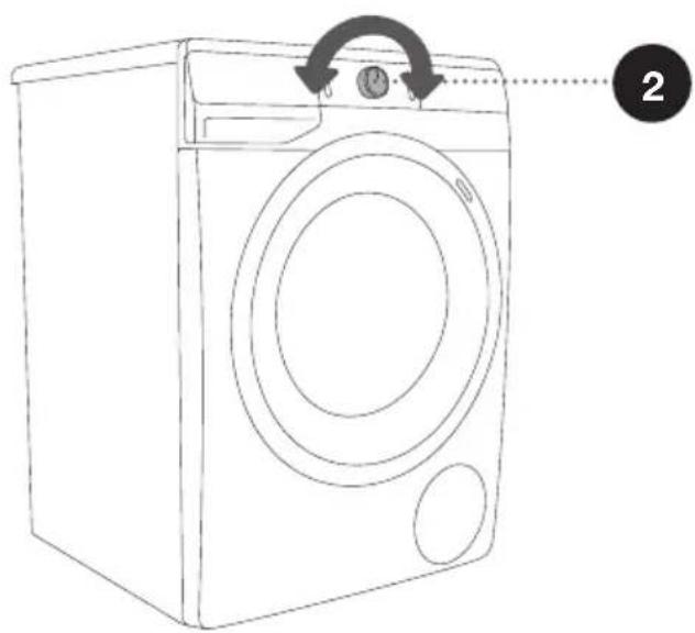 GORENJE WNHEI84APS - SCHRITT: AUSWAHL DES WASCHPROGRAMMS - 2