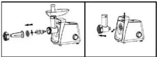 GORENJE MG1601W - Чищення — поради та застереження - 1