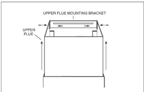 UPPER FLUE MOUNTING BRACKET UPPER FLUE