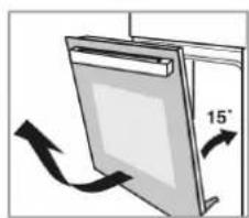 BOMANN EBO 7908 IX - Removing the oven door - 2