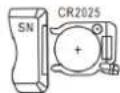 Be Cool BCRS2102F - Change battery: - 2