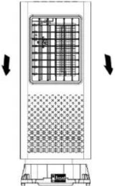 Be Cool BCRS2102F - Loosening the filter housing screws - 5