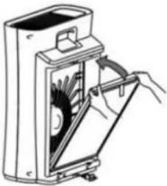 Be Cool BC52LR2101 - Abnehmen der Filter Abdeckung - 4