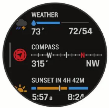 GARMIN epix 2S Pro - Drücken Sie UP bzw. DOWN. - 1