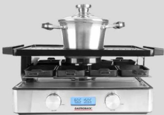 Gastroback Design Raclette Fondue Advanced Plus 42562 - GASTROBACK® - 1