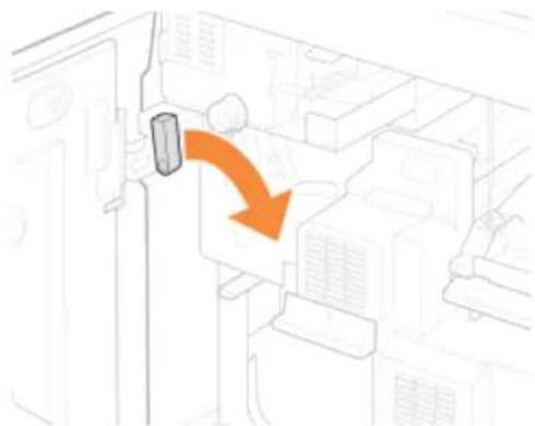 CANON imagePRESS C10010VP - Open the front cover of the Sensing Unit-A. - 9