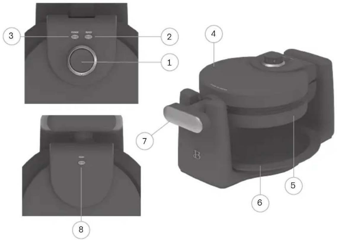 Beautiful Rotating Waffle Maker - Conozca Mejor A Su Waflera Giratoria Belga - 1