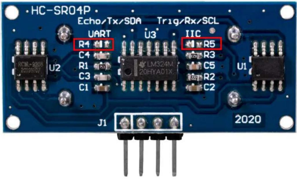 HC-SR04P Echo/Tx/SDA Tr1g/Rx/SCL UART U3 IIC R4 R5 C4 C23 R3 U2 LM324M C5 C1 20HYA01X R2 J1 2020