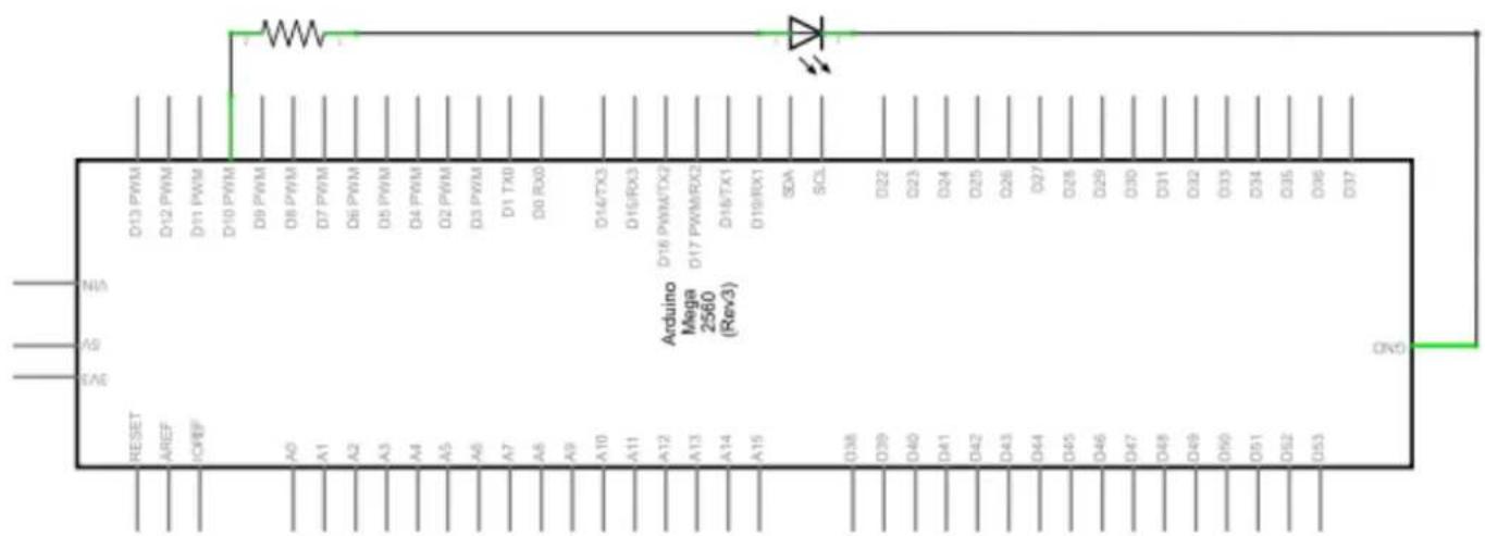 RESET A/REF A/ORF D13 PWM D12 PWM D11 PWM D10 PWM D9 PWM D8 PWM D7 PWM D6 PWM D5 PWM D4 PWM D3 PWM D2 PWM D1 TX0 D0 RX0 A0 A1 A2 A3 A4 A5 A6 A7 A8 A9 A10 A11 A12 A13 A14 A15 Arduino Mega 2560 (Rev3) D16 PWM/TX2 D17 PWM/RX2 D18/TX1 D19/RX1 SDA SCL D39 D40 D41 D42 D43 D44 D45 D46 D47 D48 D49 D50 D51 D52 D53 D322 D23 D24 D25 D26 D27 D28 D29 D30 D31 D32 D33 D34 D35 D36 D37
