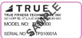 True Performance 8000 - Warranty Registration - 2