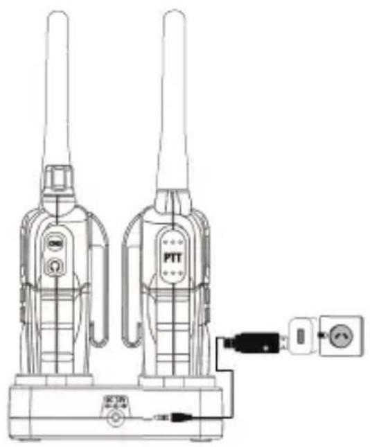 Oricom UHFTP2400 - CHARGING WITH USB CABLE - 2