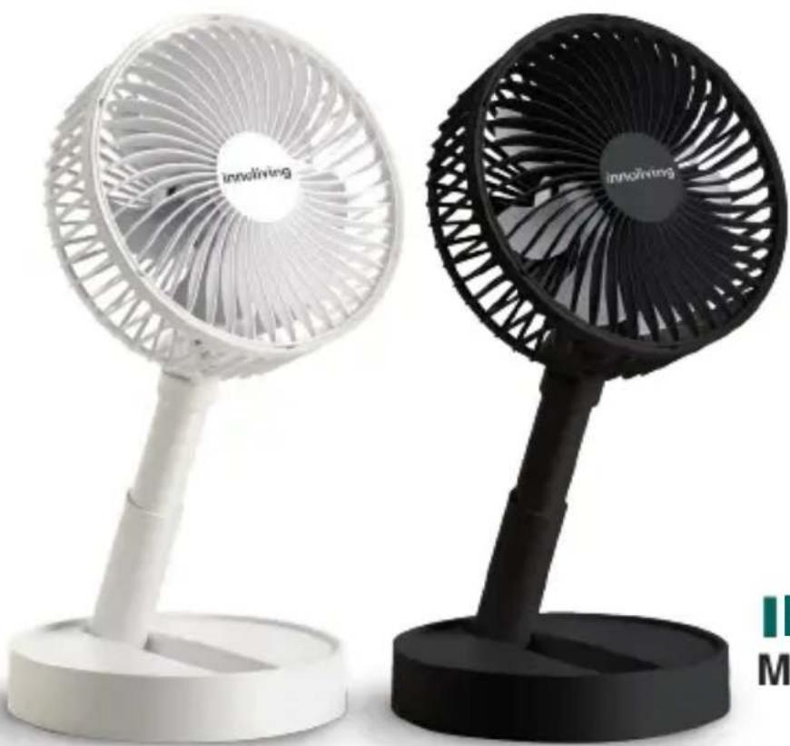 Innoliving INN-524B - ELECTRIC FAN 15 CM - 1