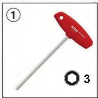 ALPINE SWC-W84CRA2 - Required tools / benötigte Werkzeuge / Outil requis - 1