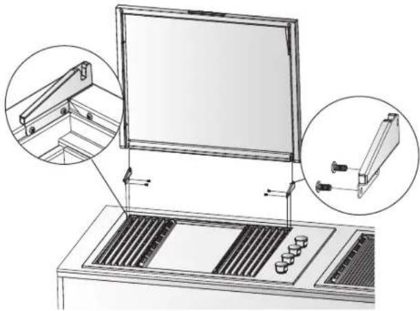 ELECTROLUX EQBL60 - Fitting of slimline lid - 1