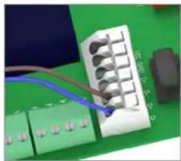 DELTA M88H 121 CF - Anschluss des Datenloggers - 1
