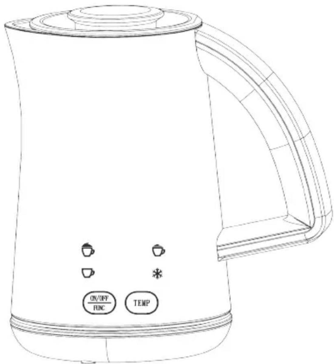 CkeyiN MK707 - MK707 Milchaufschäumer - 1