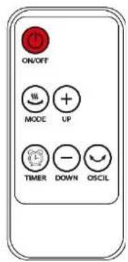 ON/OFF MODE UP TIMER DOWN OSCIL