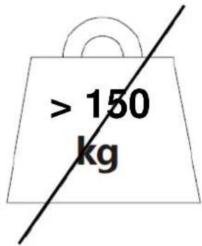 > 150 kg