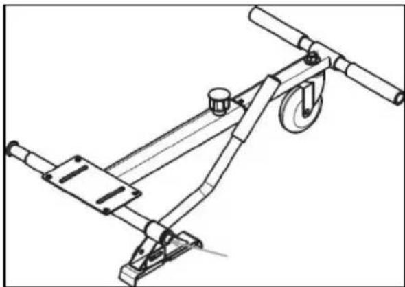 Be Cool BCBB6522KRT - Mounting the handles - 1