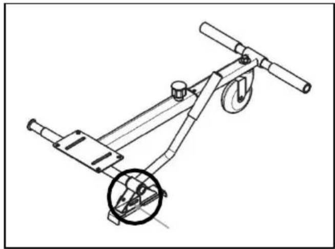 Be Cool BCBB6522KRT - Montage des Kart-Aufsatzes am Balance-Board - 2
