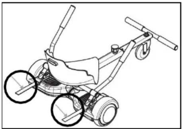 Be Cool BCBB6522KRT - Assembly of the seat - 2