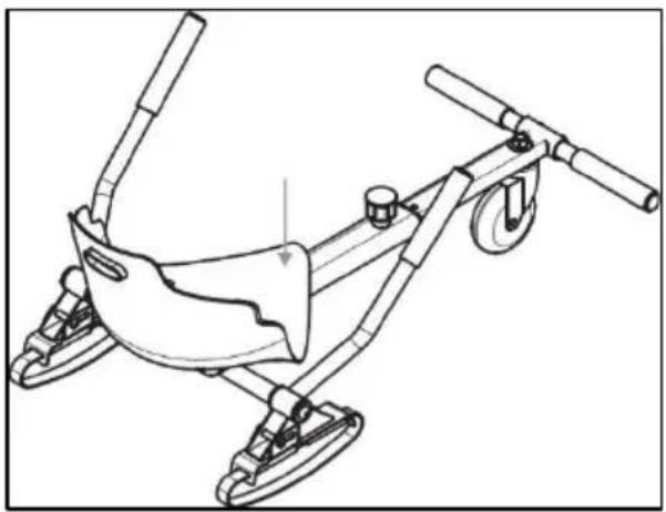 Be Cool BCBB6522KRT - Assembly of the seat - 1