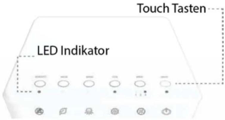 Touch Tasten LED Indikator