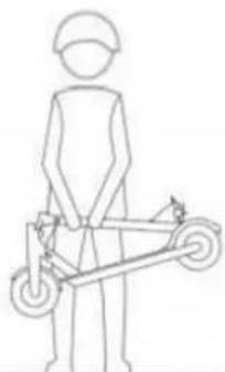 Be Cool ESCAD1GRRD - FOLDING AND CARRYING - 3