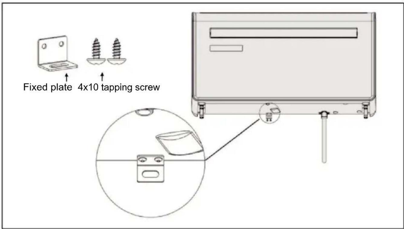 Fixed plate 4x10 tapping screw