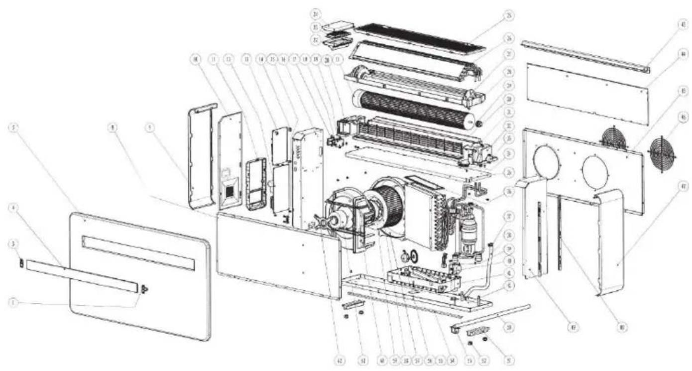Be Cool BC10MBKL2101F - TECHNISCHE ZEICHNUNG - 1