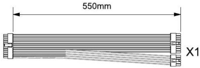 550mm X1