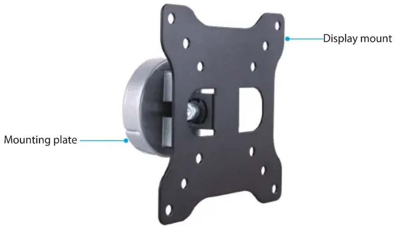 Display mount Mounting plate