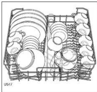 ELECTROLUX ESI6180U - The upper basket - 1