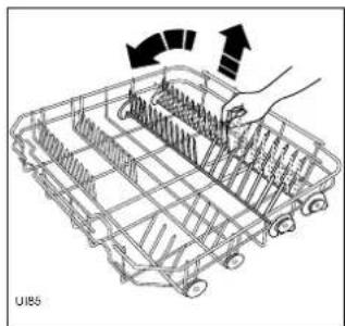 ELECTROLUX ESI6180U - To lower the prongs: - 1