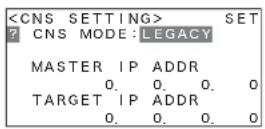SONY RCP-920 - To configure Legacy mode - 1