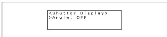 >Angle: OFF