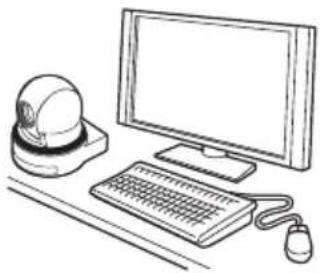 SONY EVI-D90N - Installing the Camera on a Desk - 1
