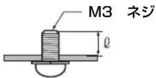 M3 ネジ l