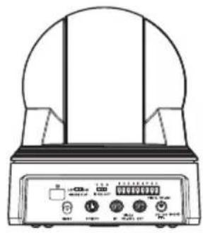 SONY EVI-D90N - 输入 / 输出连接器 - 1