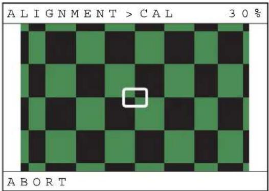 ALIGNMENT > CAL 30% ABORT